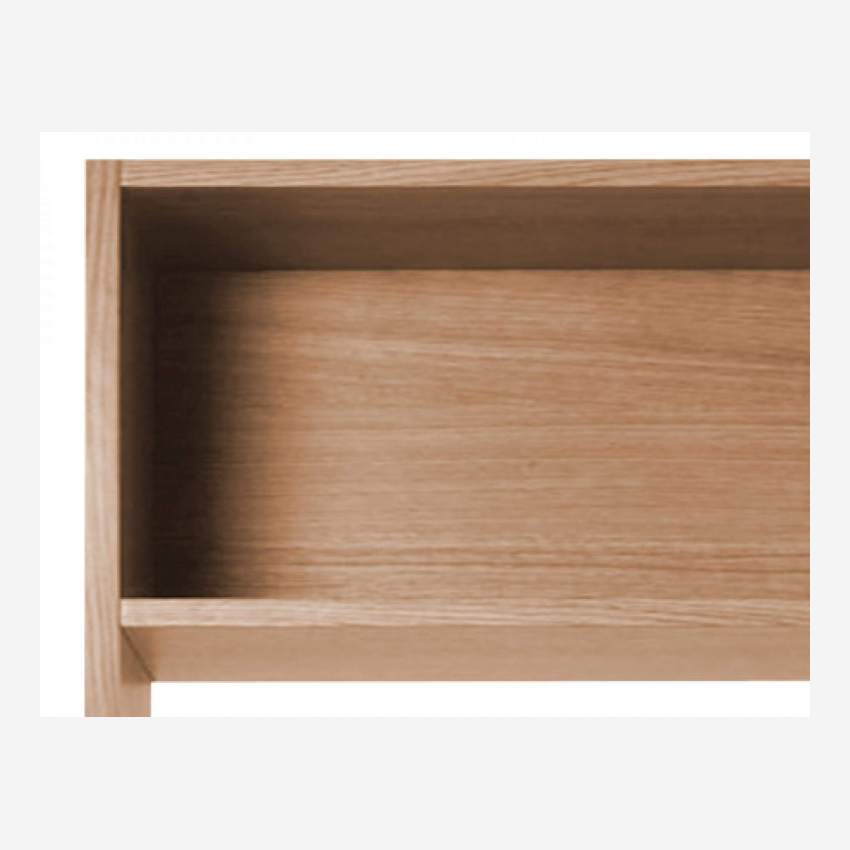Bücherregal aus Eiche - 4 Regalböden - 88 x 186 cm