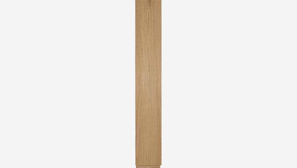 Estante de carvalho - 5 prateleiras - 88 x 224 cm