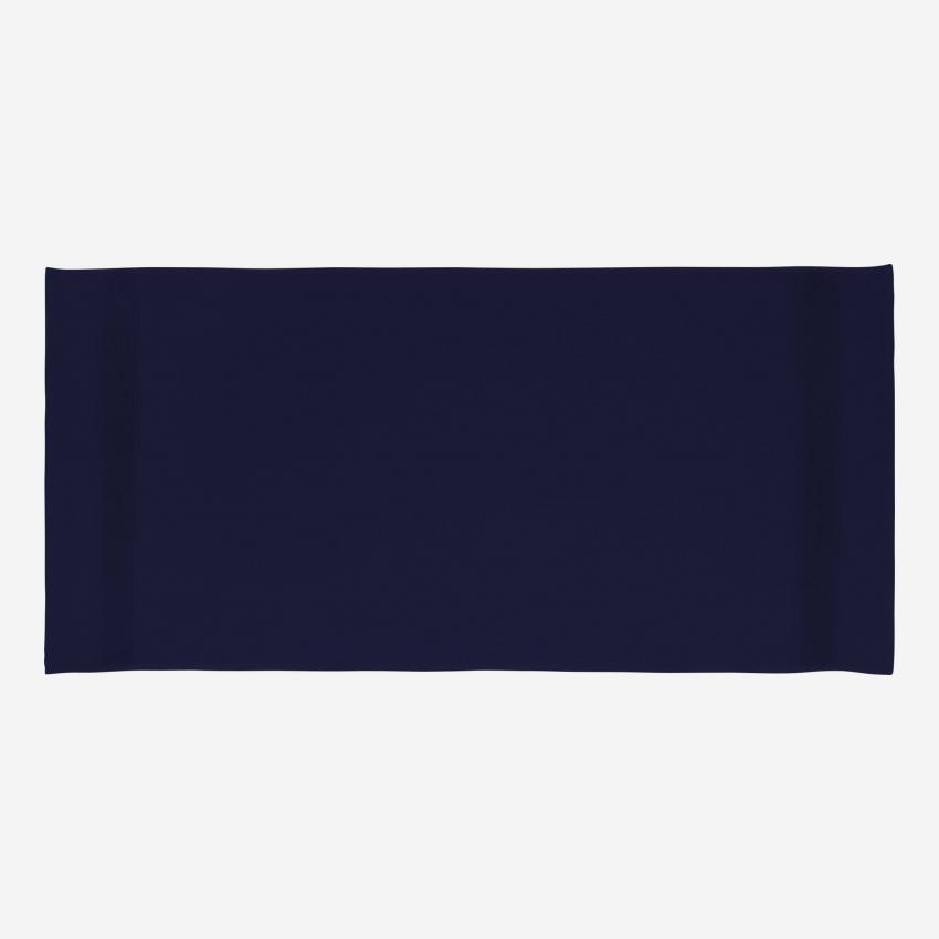 Toalla de ducha de algodón - 70 x 140 cm - Azul marino