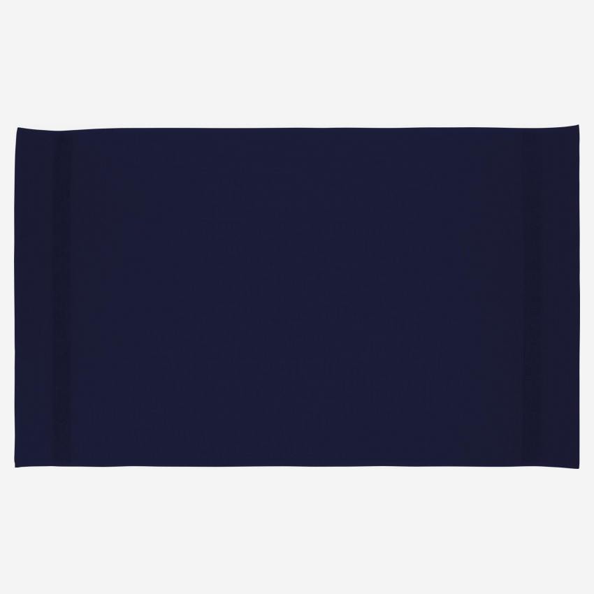 Toalla de baño de algodón - 100 x 150 cm - Azul marino