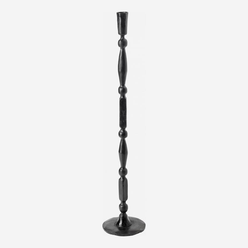 Kerzenständer aus Metall - 58 cm - Schwarz