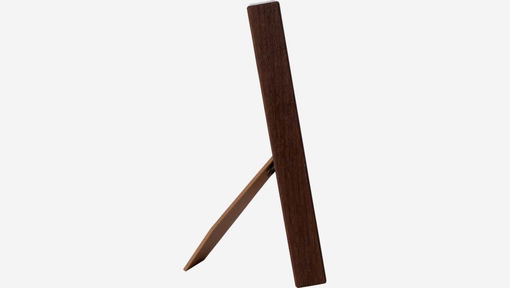 Cadre à poser en bois - 13 x 18 cm - Wengué