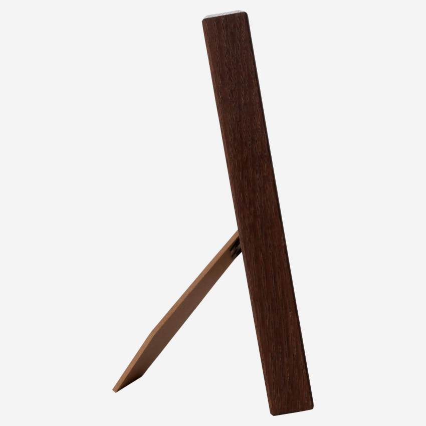 Marco de sobremes de madera - 18 x 13 cm - Wengué