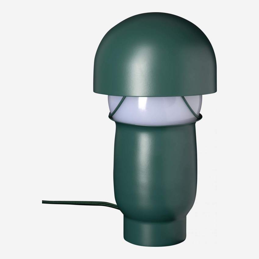 Lámpara de mesa de metal - Verde 