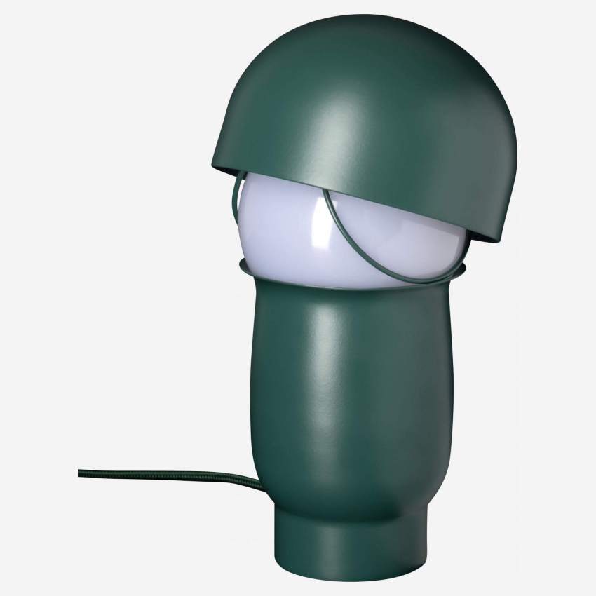 Lámpara de mesa de metal - Verde 