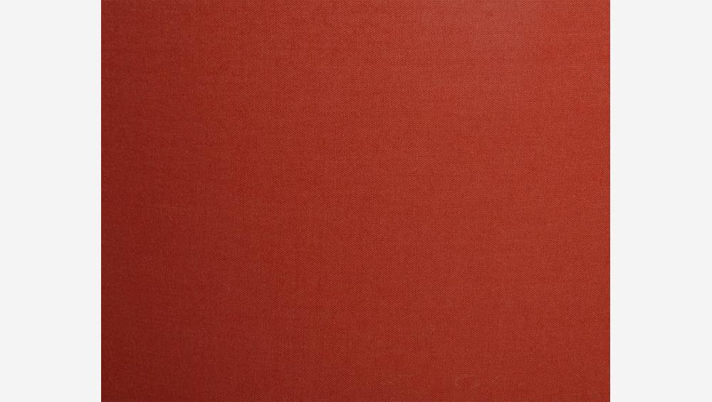 Leuchtenschirm aus Baumwolle - 40 x 18 cm - Rot