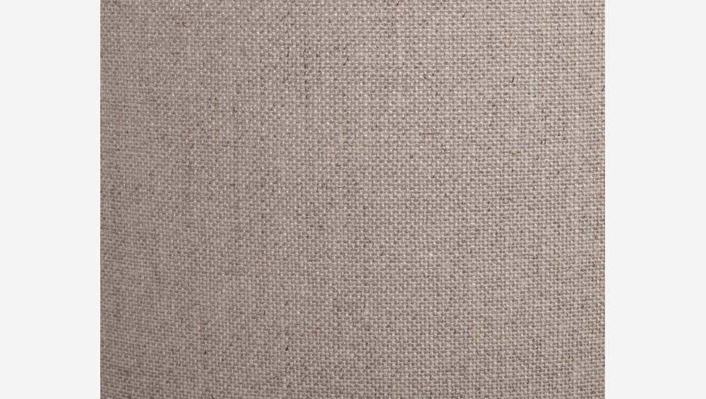 Pantalla de tela de yute - 30 x 14 cm - Natural