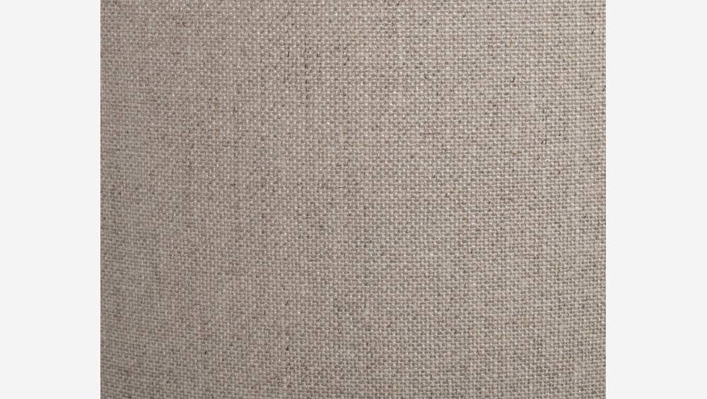 Pantalla de tela de yute - 40 x 18 cm - Natural