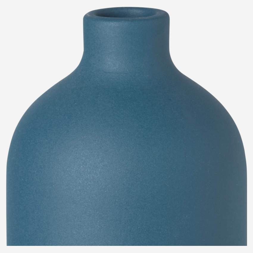 Vase aus Fayence - Blau
