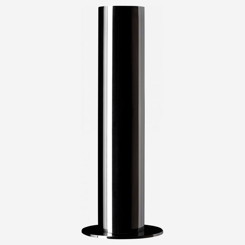 Vase en acier inoxydable - 25,5 cm - Noir