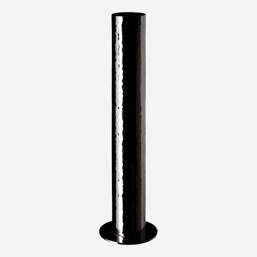 Vase en acier inoxydable - 35,5 cm - Noir