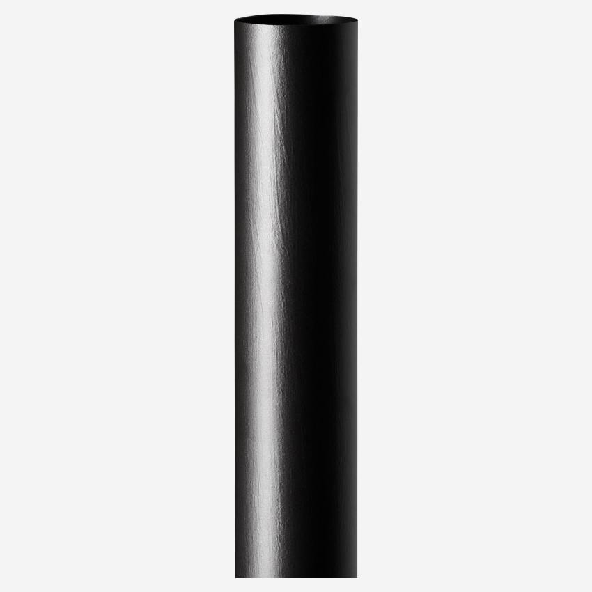 Vase en acier inoxydable - 45,5 cm - Noir
