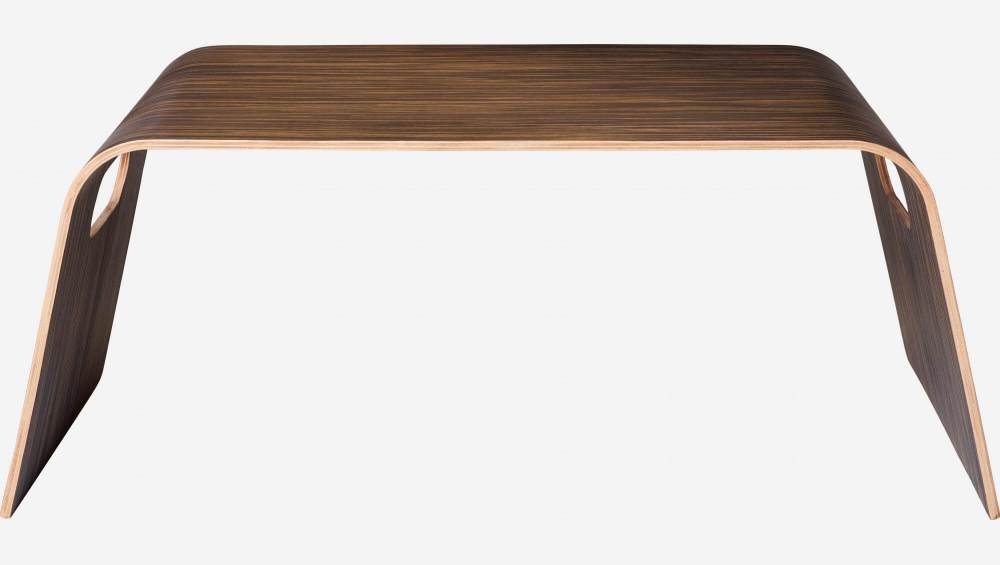 Vassoio da letto in legno - 56 x 31 cm - Nero