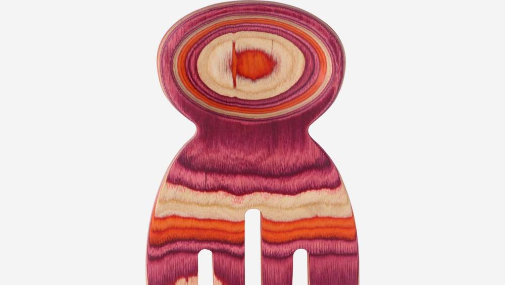 Posate da insalata in legno di Pakka - Multicolor