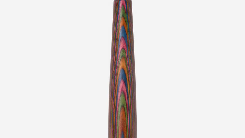 Rouleau à pâtisserie en bois  - 34,5 cm - Multicolore