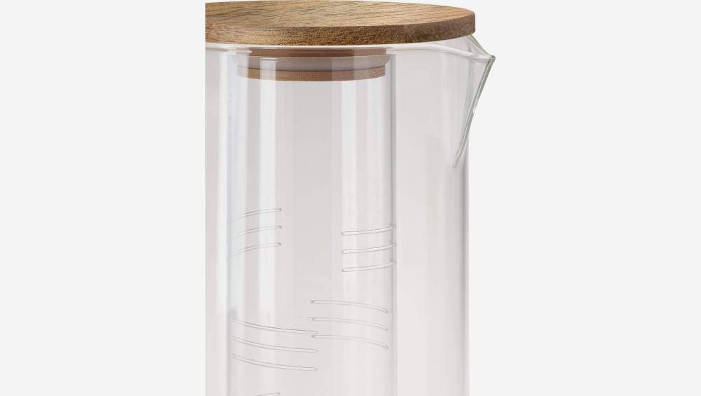 Jarra de vidrio con Filtro - 1,8L - Transparente