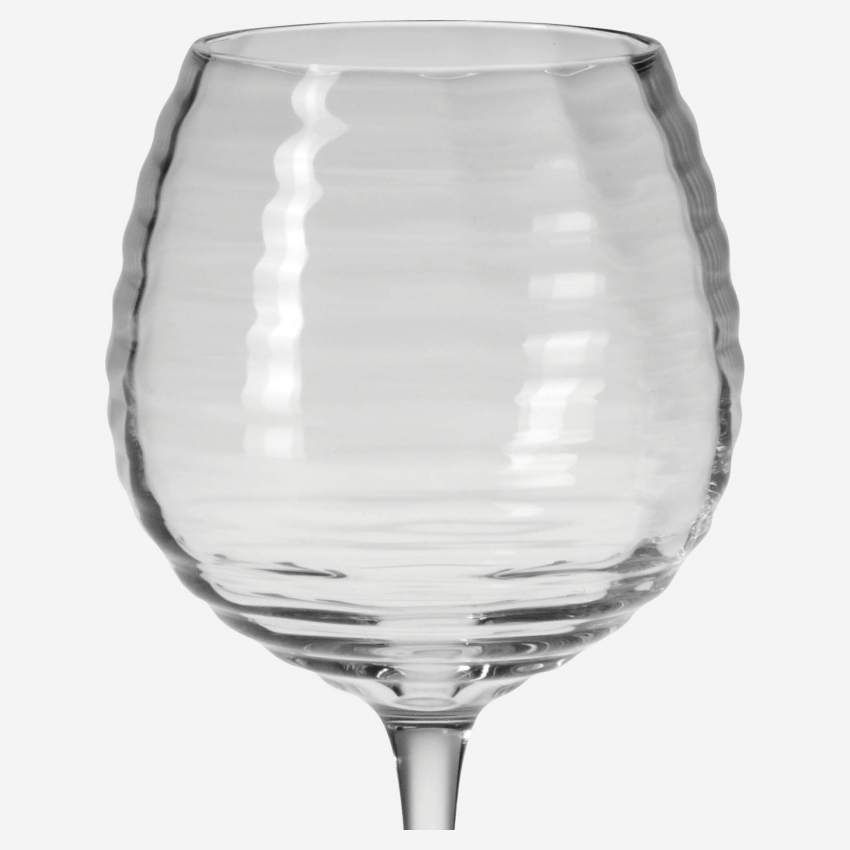 Conjunto de 4 copos de cocktail em vidro - 610 ml - Transparente