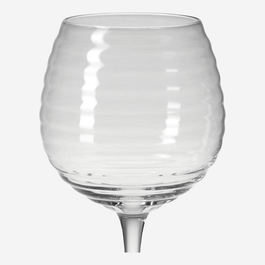 Set di 4 bicchieri da cocktail in vetro - 610 ml - Trasparente