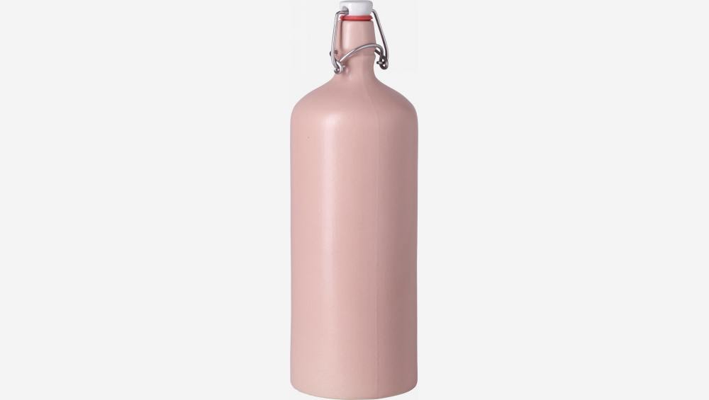 Flasche aus Sandstein - 1,2 L - Rosafarben 
