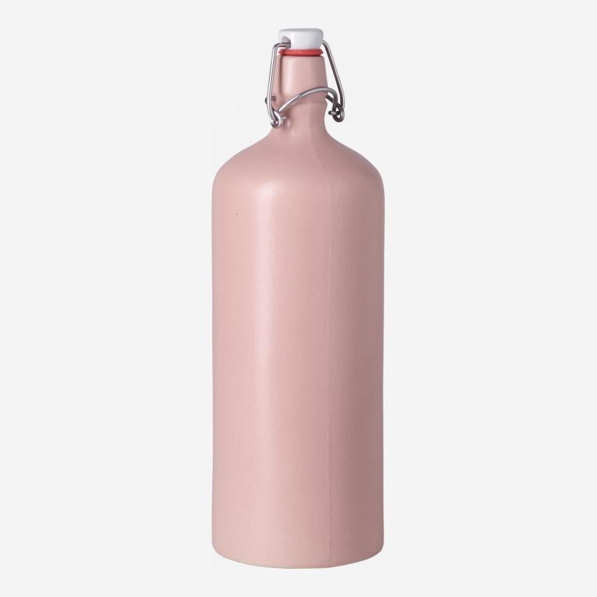 Flasche aus Sandstein - 1,2 L - Rosafarben 