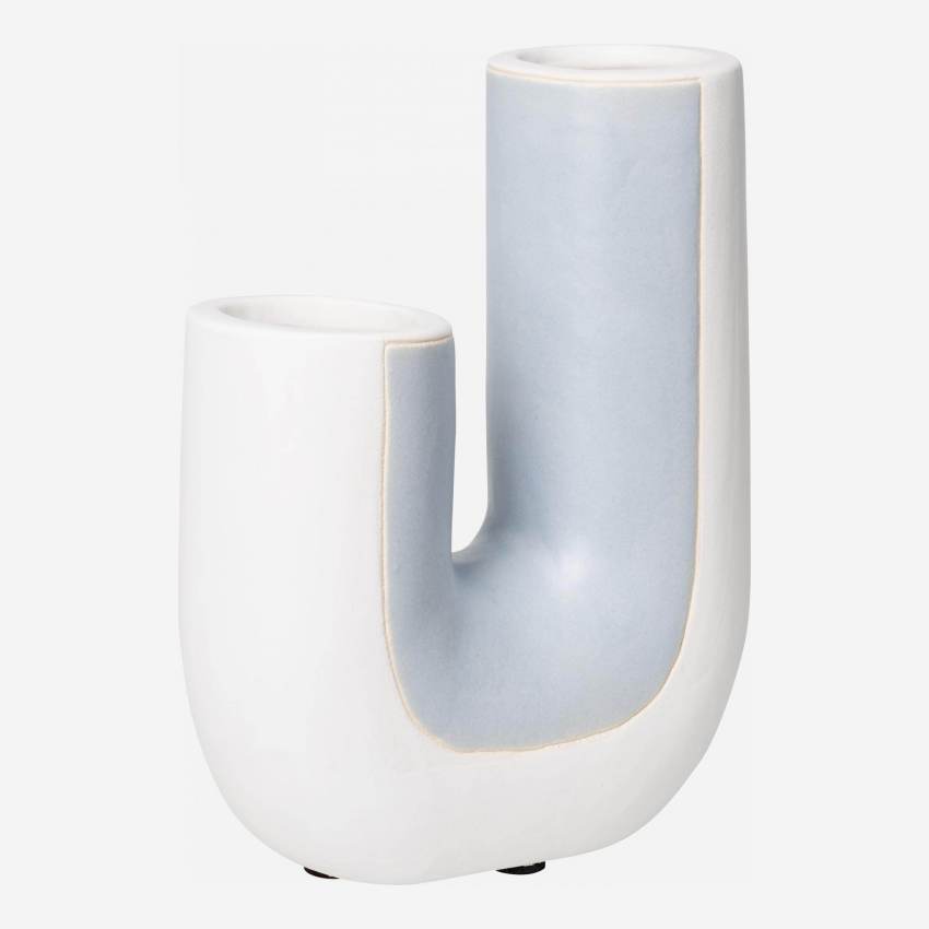 Vaso in ceramica - Bianco sporco
