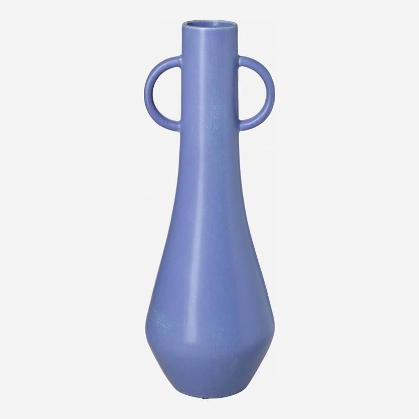 Vase en faïence - Bleu