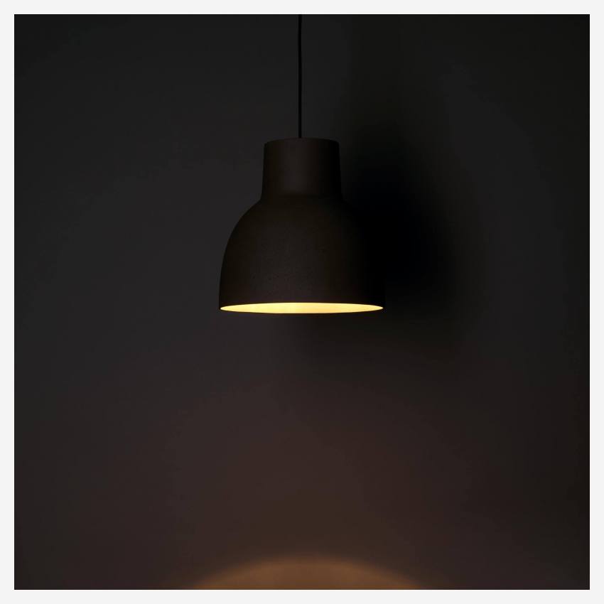 Hanglamp van kunsthars - 30 x 30 cm - Bruin