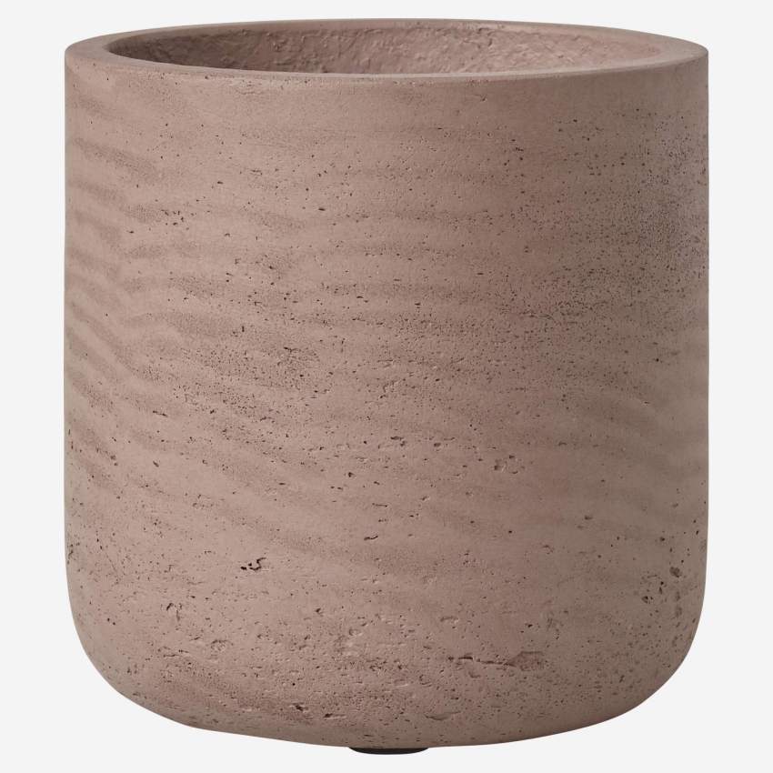 Vaso in cemento - 12 x 11.5 cm - Talpa