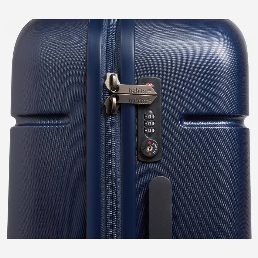 Koffer, 55 L, aus Polycarbonat - Blau