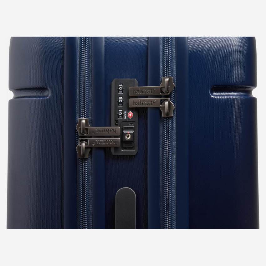 Koffer, 82 L, aus Polycarbonat - Blau