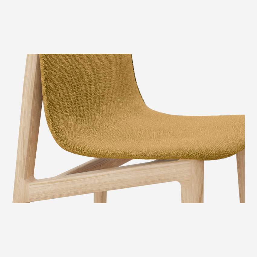 Sedia in frassino e tessuto - Giallo - Design by Noé Duchaufour