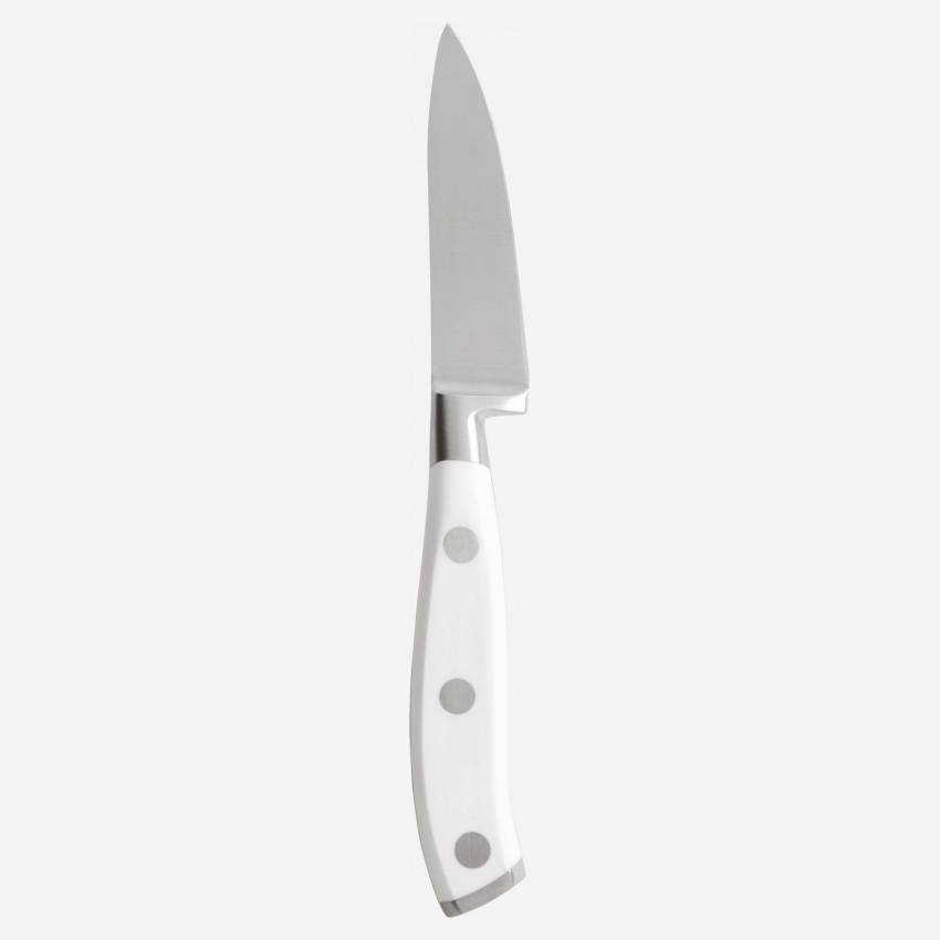 Couteau d'office avec manche blanc