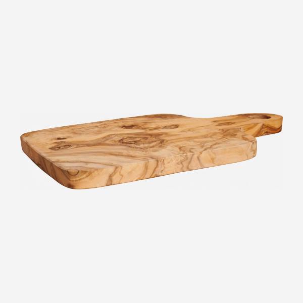 Tábua de cozinha de madeira de oliveira - 38 cm