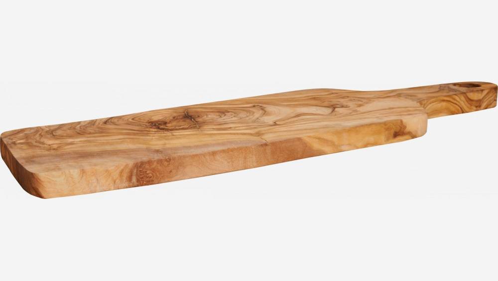 Planche 50cm en bois d'olivier