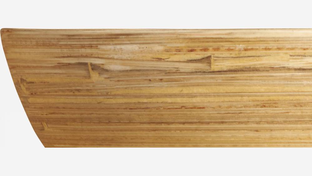 Ciotola grande 20 cm in legno naturale