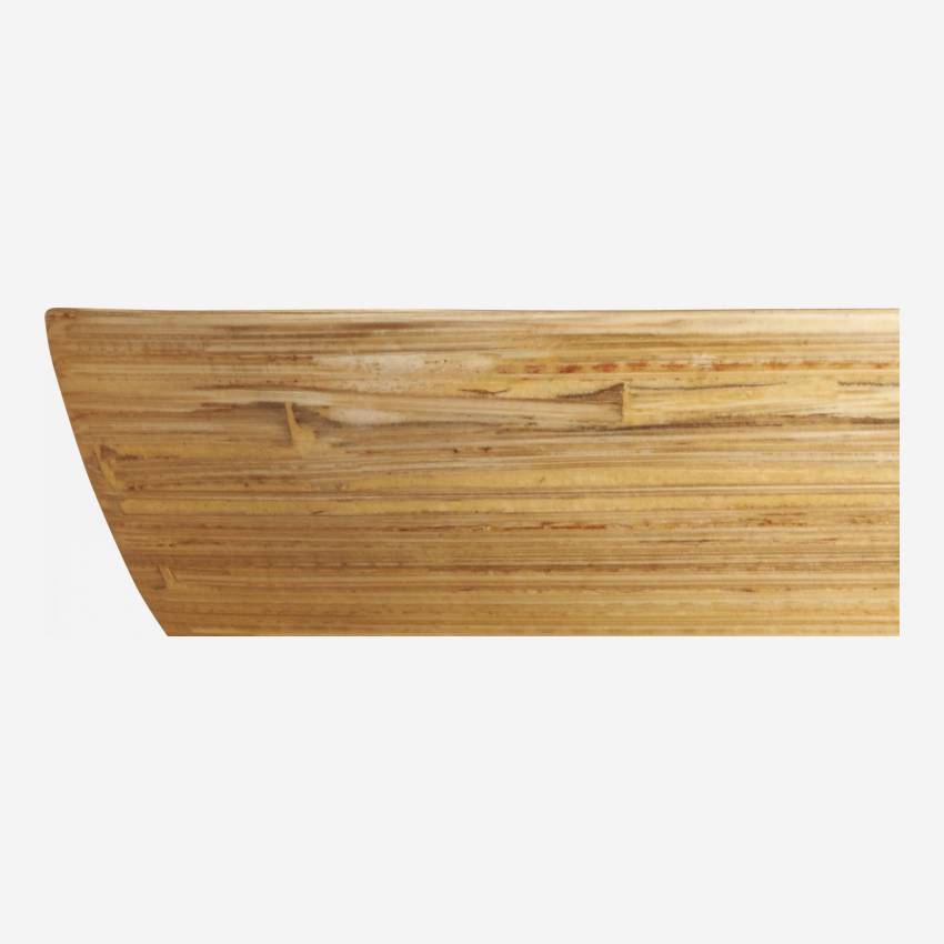Saladeira em bambu - 20 cm - Natural
