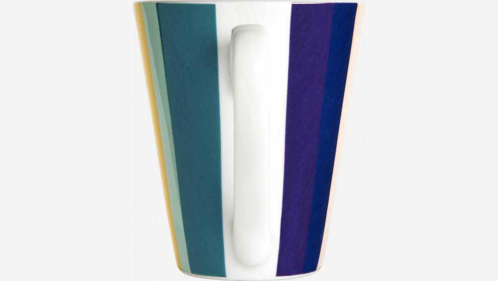 4er-Set Tassen aus Porzellan - Bunt