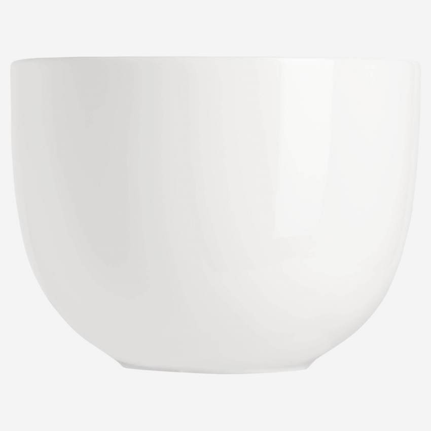 Caneca de porcelana - 11 cm - Branco