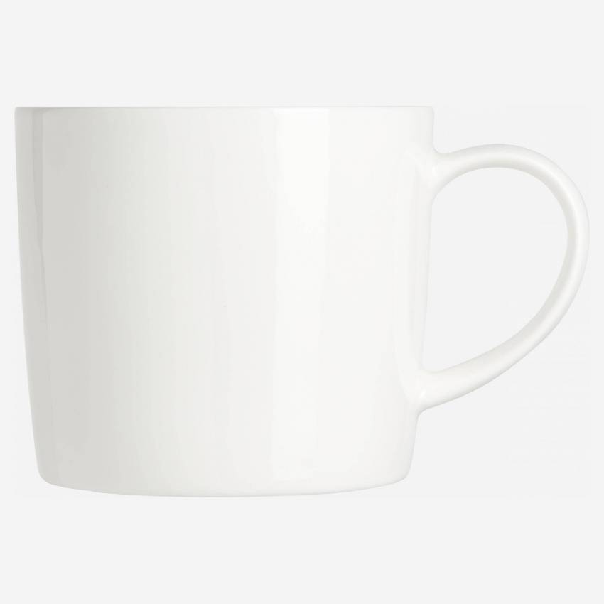 Mug 8cm en porcelaine blanche