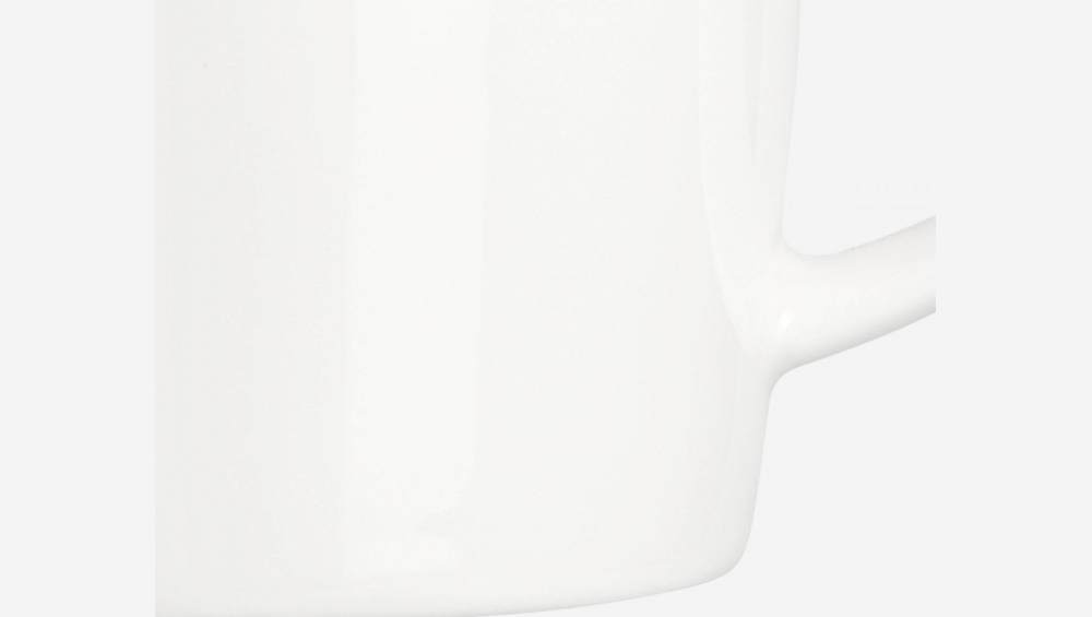 Caneca de porcelana - 8 cm - Branco