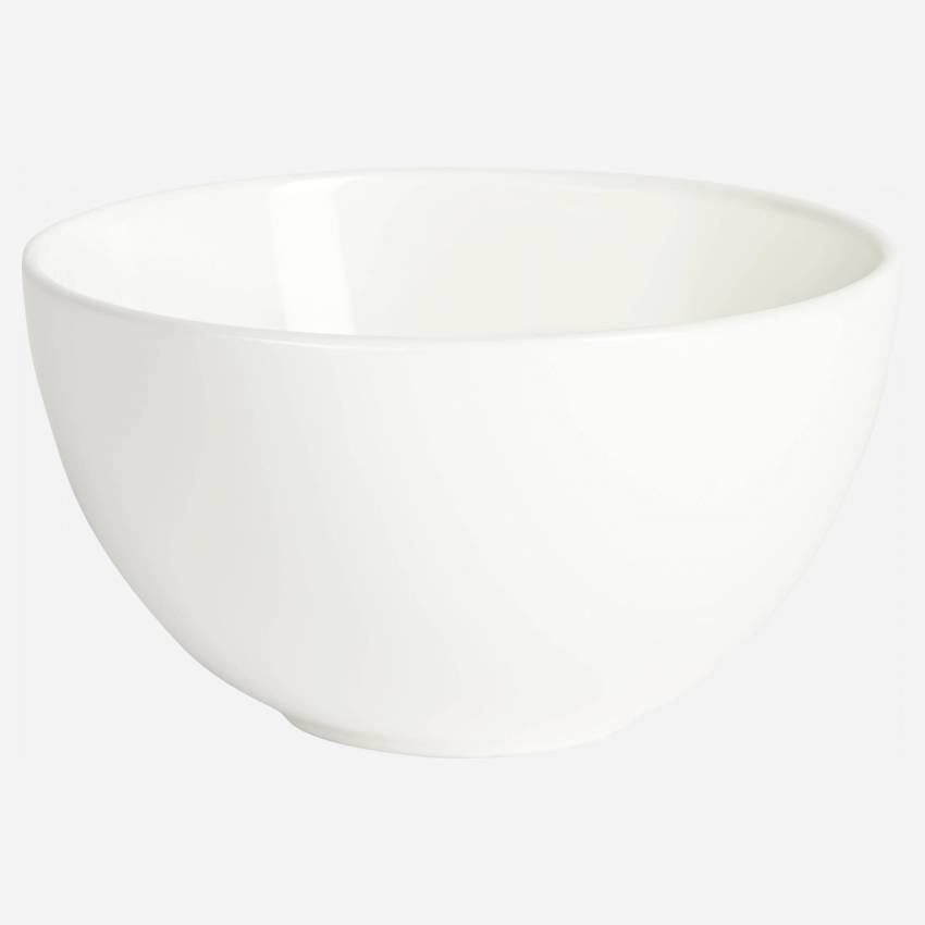 Ciotola per cereali 11cm in porcellana bianca