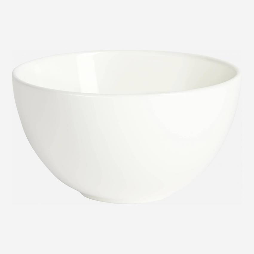 Ciotola per cereali 11cm in porcellana bianca