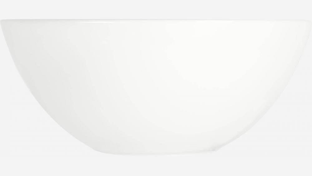 Ciotola di cereali 16,5 cm in porcellana bianca