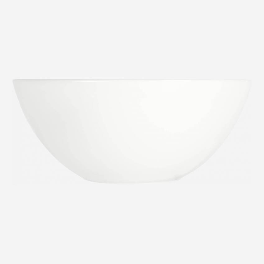 Ciotola di cereali 16,5 cm in porcellana bianca