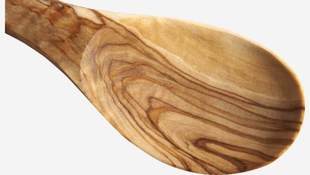 Posate per insalata in legno d'ulivo