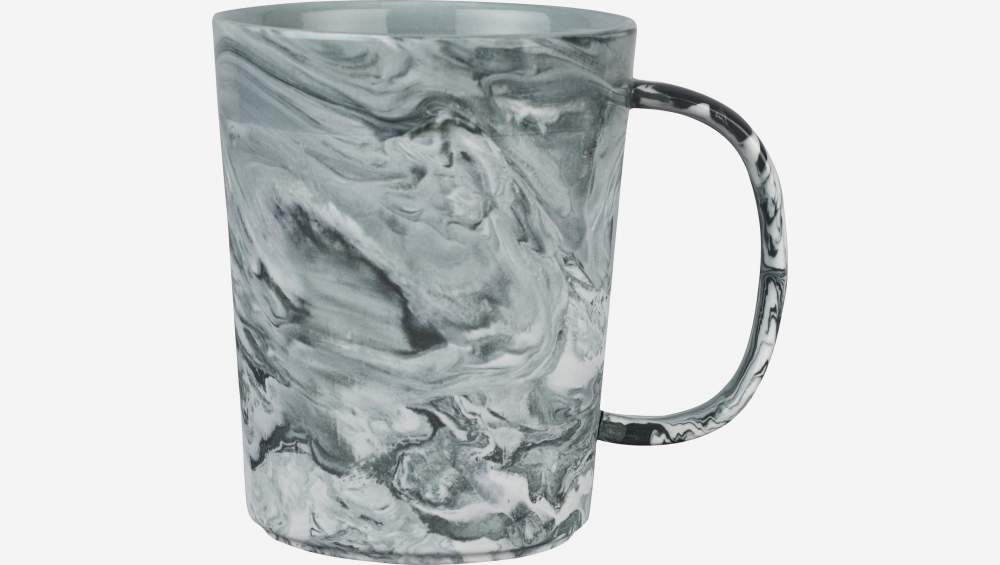 Mug 9cm en porcelaine grise