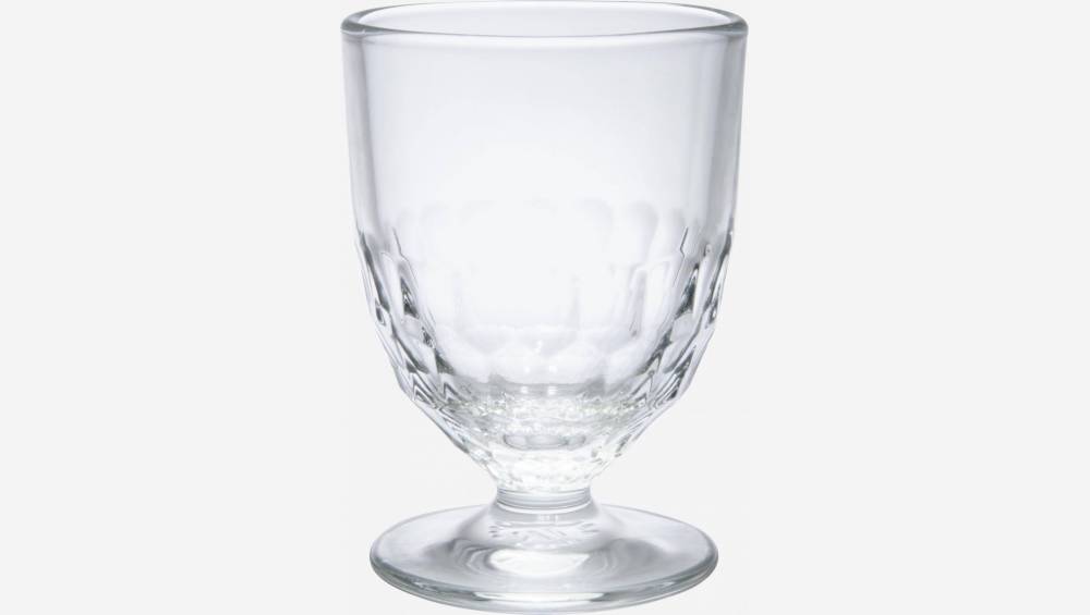 Stielglas, 11 cm, aus gehärtetem Glas