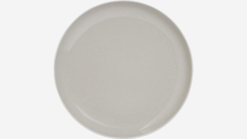 Assiette plate 26 cm en grès