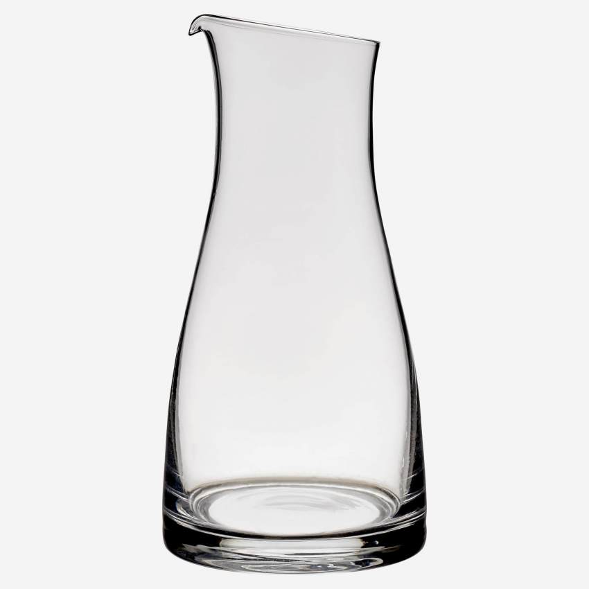 Carafe di vetro trasparente 1.1L