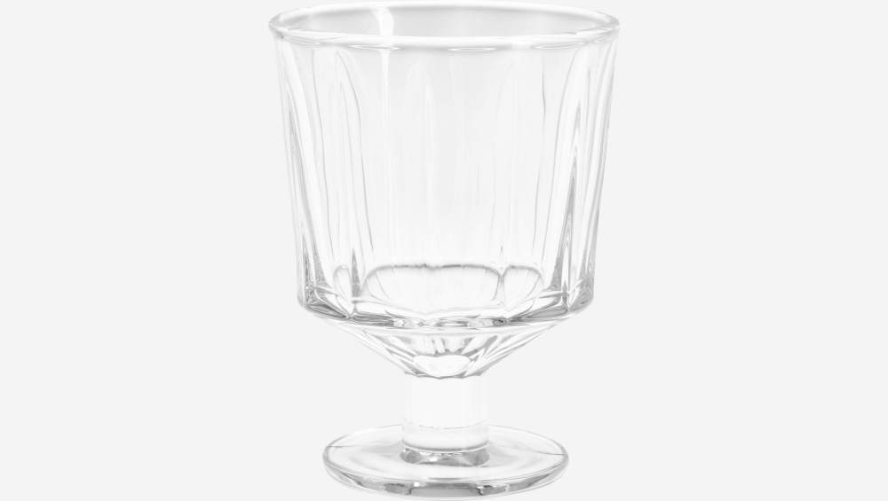 Verre à pied - Transparent (Lot de 6)